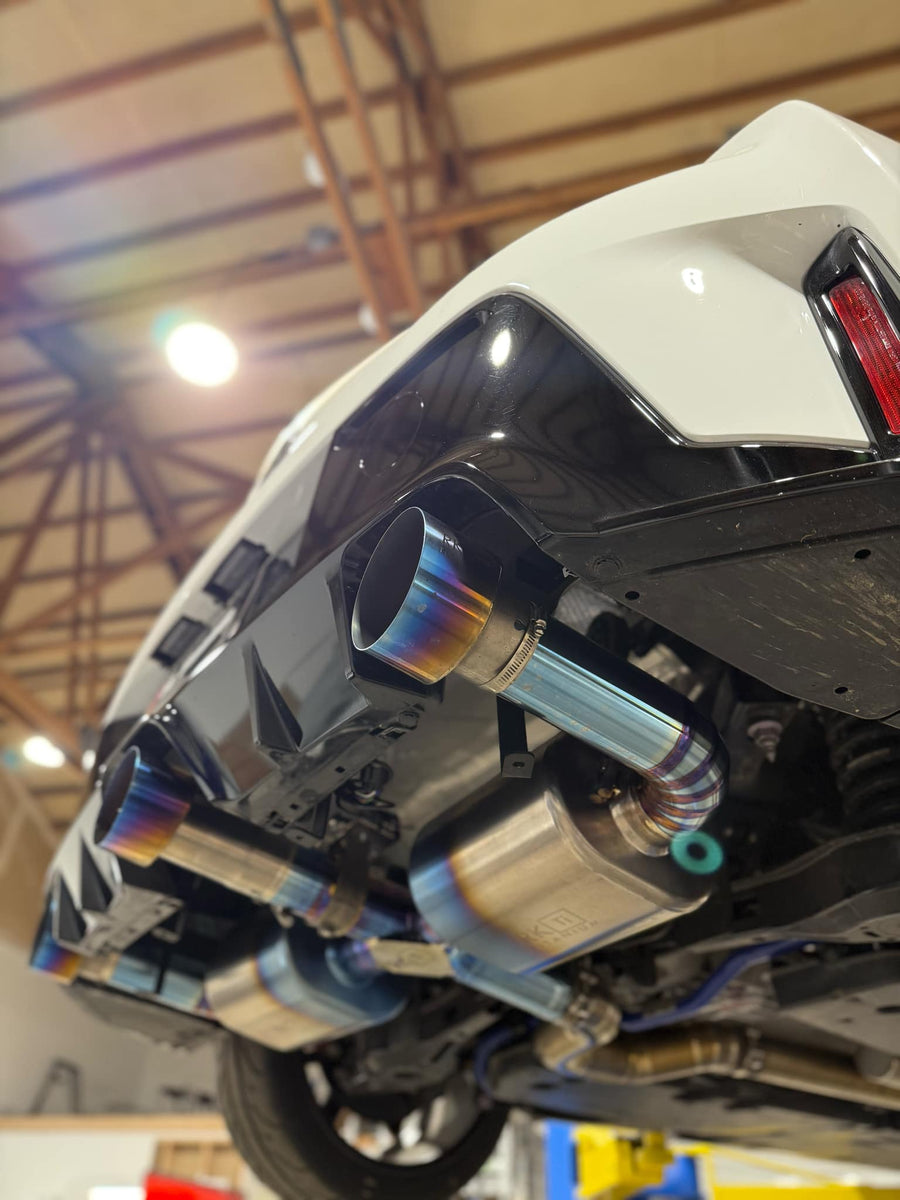 GR Corolla Street Edition Valved Exhaust Quad/Triple Exit
