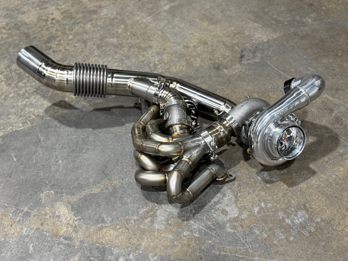 Super F8X Single Turbo Kit – RK Titanium