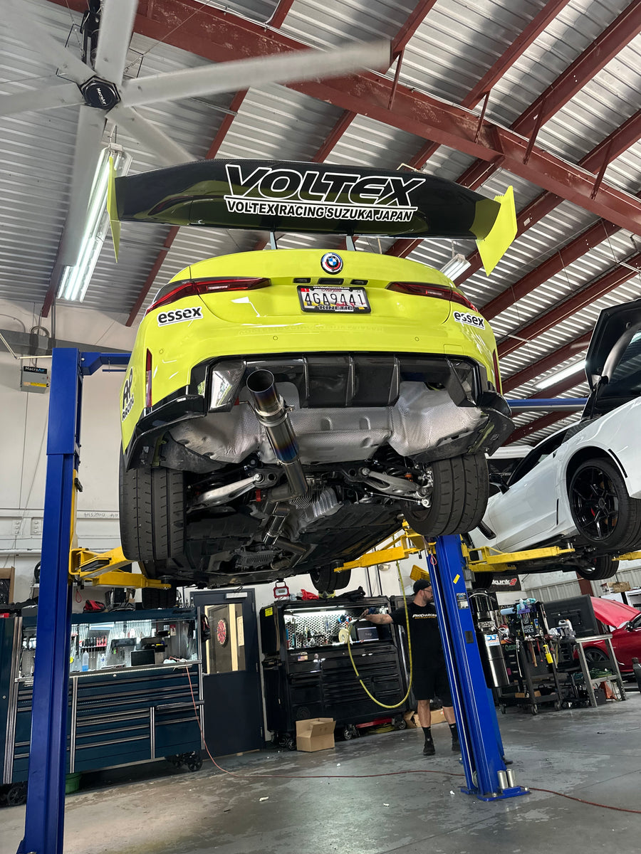 BMW G8X Super Single Exhaust System – RK Titanium