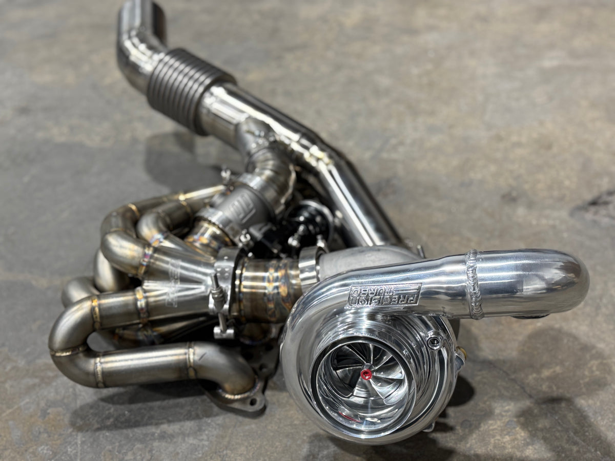 Super F8X Single Turbo Kit – RK Titanium