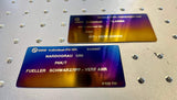 BMW Individual Titanium VIN Plate