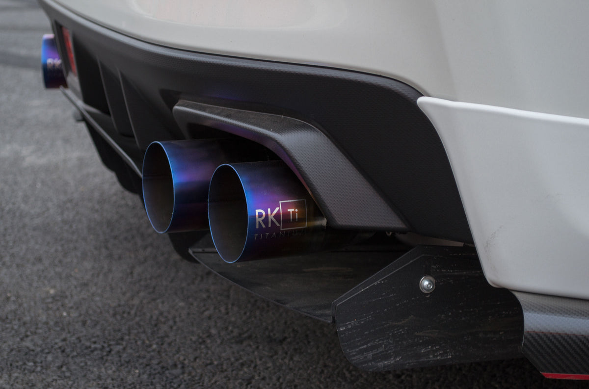 【tttkkkk】wrx mk-w 150 Subaru Signature Dual Exit Exhaust System – RK Titanium