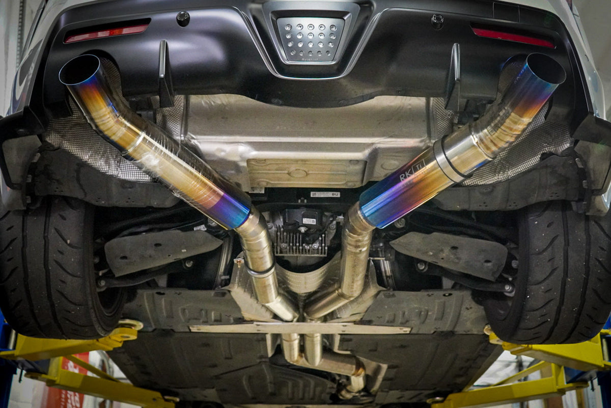 A90 Supra 2.0 Signature Dual Exit Exhaust – RK Titanium