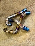 Evo 8/9 Standard Route Upper Intercooler Tubing Kit (Stock Battery)