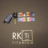 RK Titanium Ti Keychain